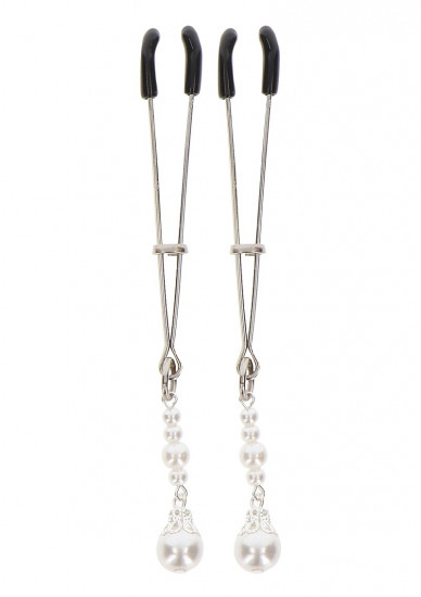 Taboom Tweezers With Pearls Zilver