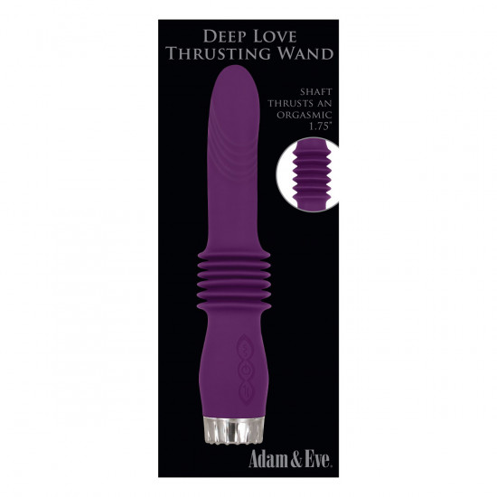 Evolved Deep Love Thrusting Wand Paars