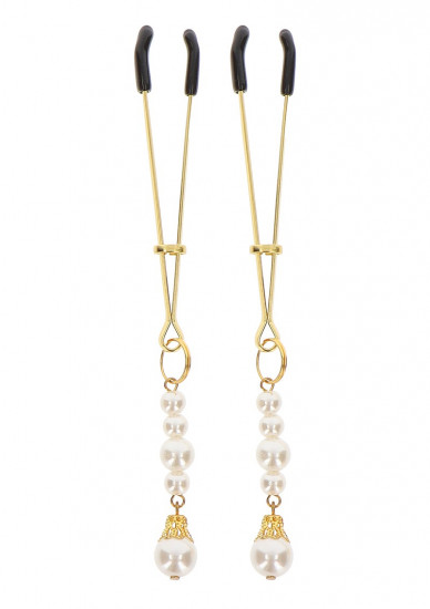 Taboom Tweezers With Pearls Goud