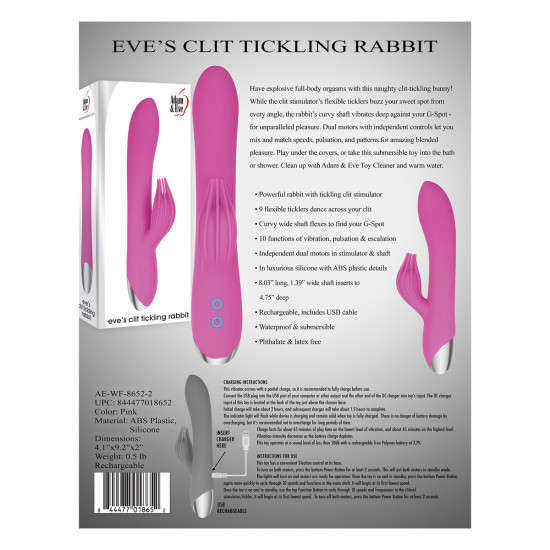 Adam & Eve Eve's Clit Tickling Vibrator Roze