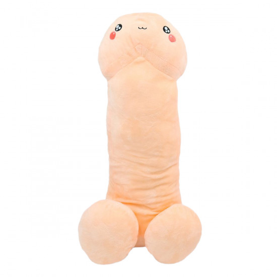 Klaartje De Knuffel Piemel 30 cm Blank