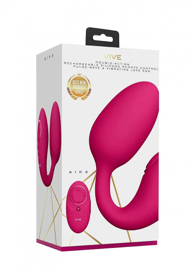 VIVE - Aika - Krachtig Vibratie Ei met Afstandsbediening, roze