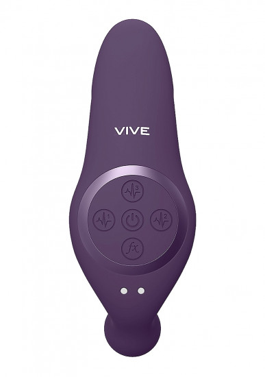 VIVE - Kata - Dubbele Penetratie Vibrator paars