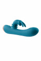 Shimmy And Shake Velvet Rabbit Vibrator turquoise