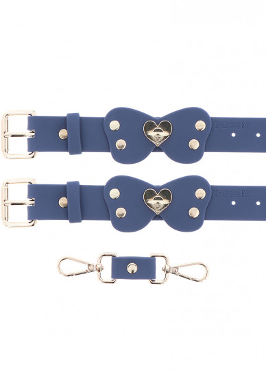 Taboom Siliconen Handboeien Set Blauw