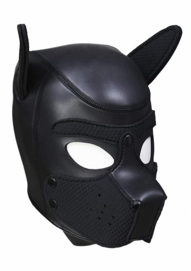 Ouch! Puppy Hood Masker Zwart