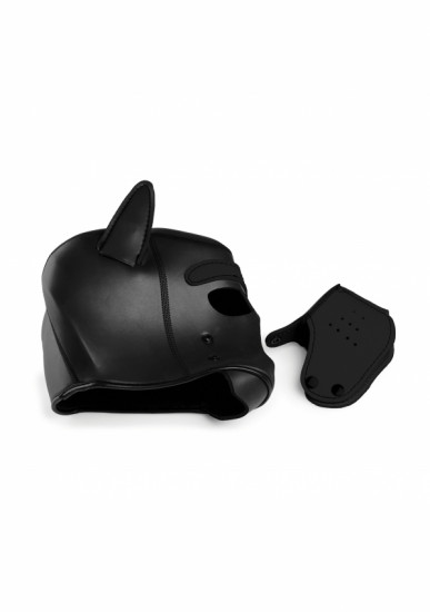 Ouch! Puppy Hood Masker Zwart