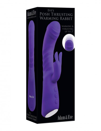 Adam & Eve Eve's Posh Thrusting Warming Rabbit Paars