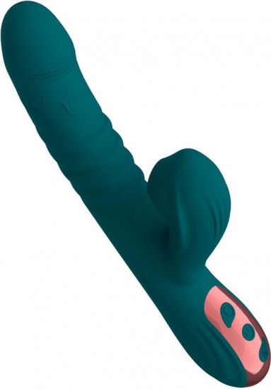 Suck Thrusting Vibrator Groen