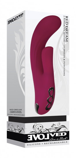 Evolved Red Dream G-Spot Vibrator Rood