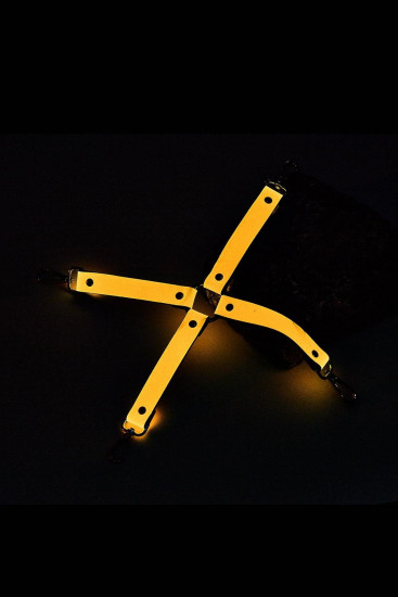 Radiant Glow In The Dark Hogtie Oranje
