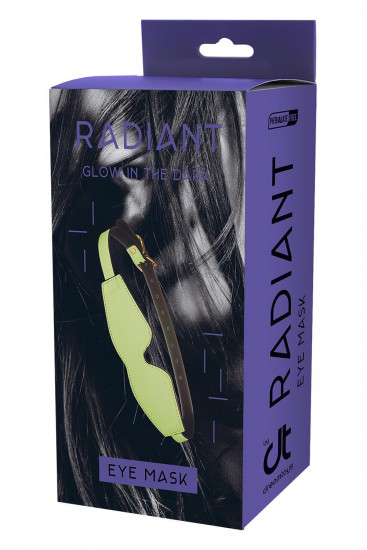 Radiant Glow In The Dark Eye Mask Groen