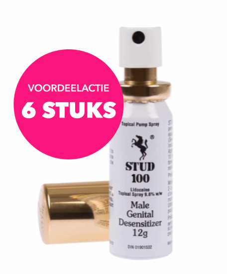 Stud 100 Delay Spray 6 Stuks