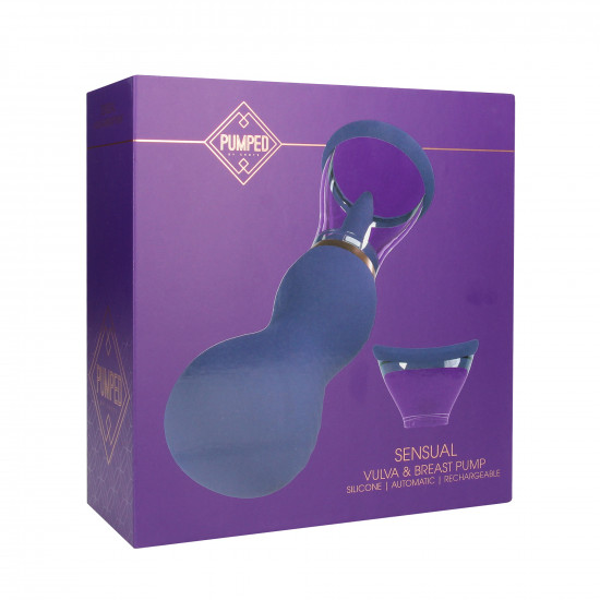 Pumped Sensual Vulva & Breast Pump Paars