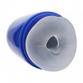 Pumped Vibrobator Masturbator Pump Metallic Blue