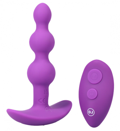 A Play Beaded Vibe Anaal Vibrator Paars
