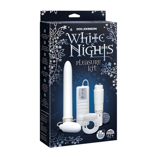 Doc Johnson White Nights Pleasure Kit Koppels Wit