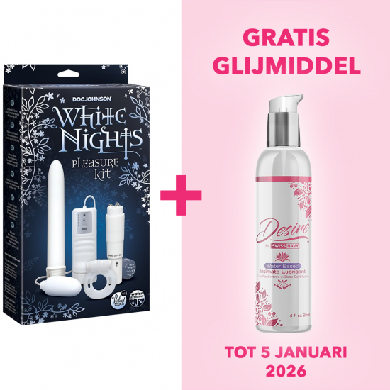 Doc Johnson White Nights Pleasure Kit Koppels Wit