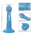 Calexotics Twisted Bulb Tip Probe Blauw
