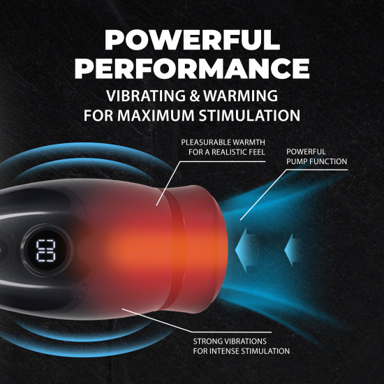 Pumped Virtuo Masturbator Pump Gun Metal