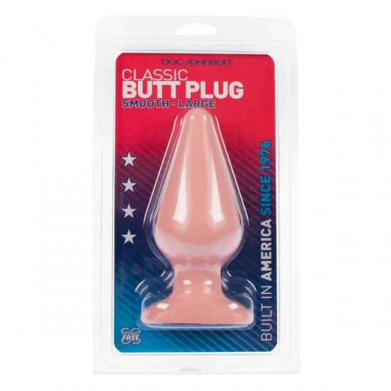 Classic Large Butt plug Flesh