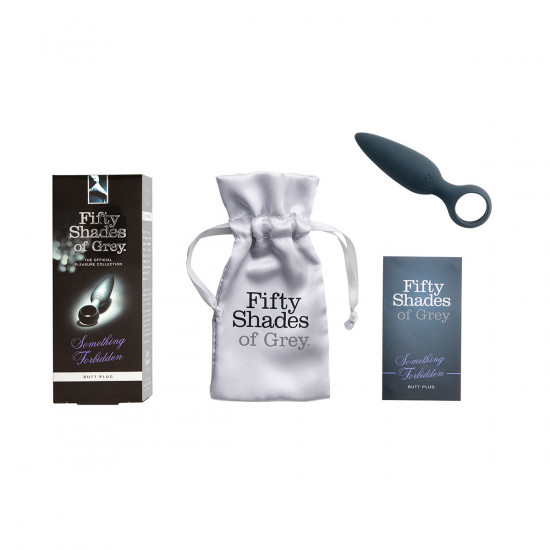 Something Forbidden Butt Plug Zwart