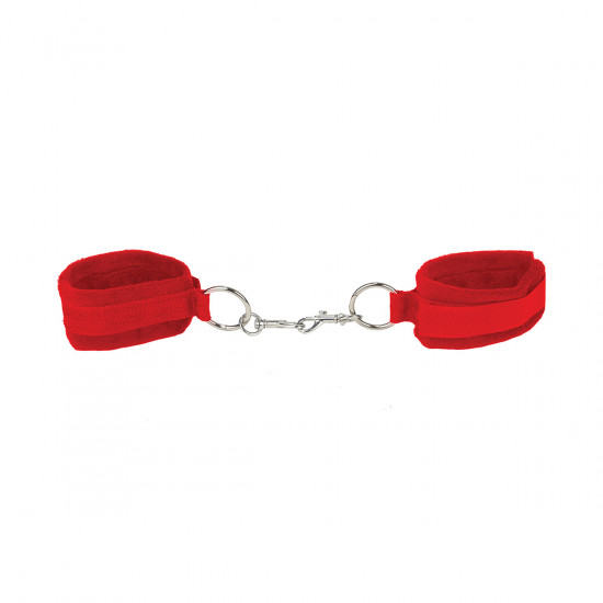 Ouch! Velcro Cuffs Boeien Rood
