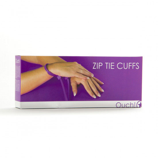 Zip Tie Handboeien Paars