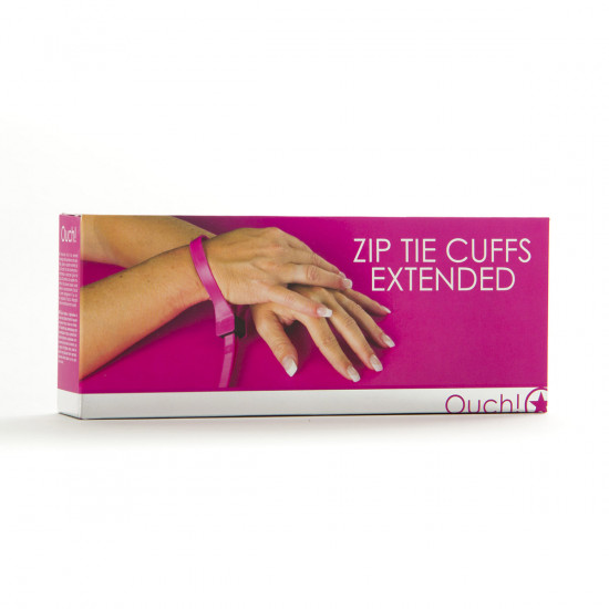 Zip Tie Handboeien Extended Roze