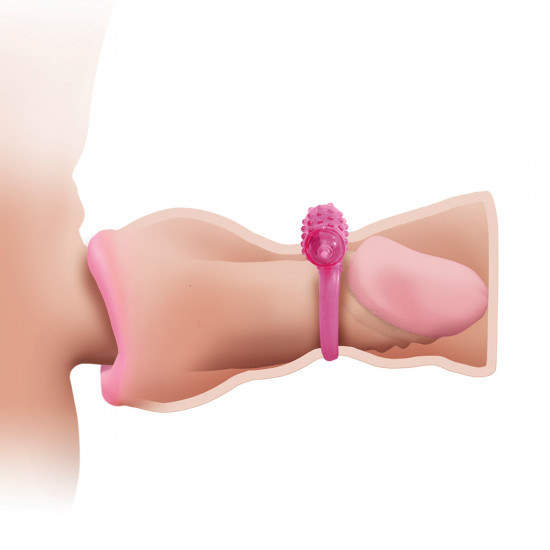 Vibrating Oral Squeeze-Her Masturbator Blank