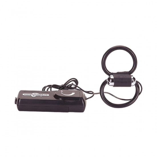 X-Factor Vibrating Cock & Ball Rings Zwart