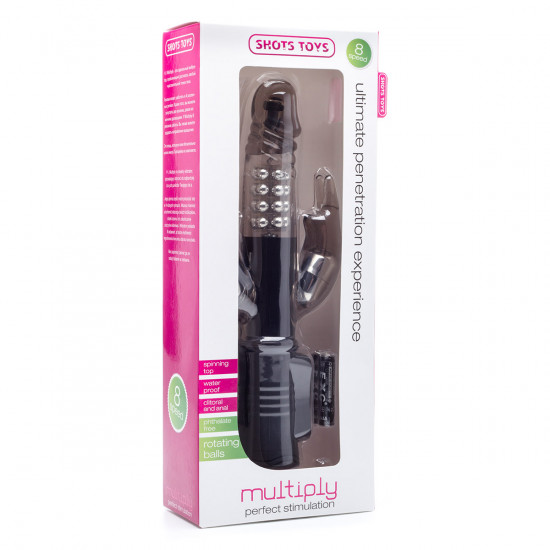 Multiply Tarzan Vibrator Zwart