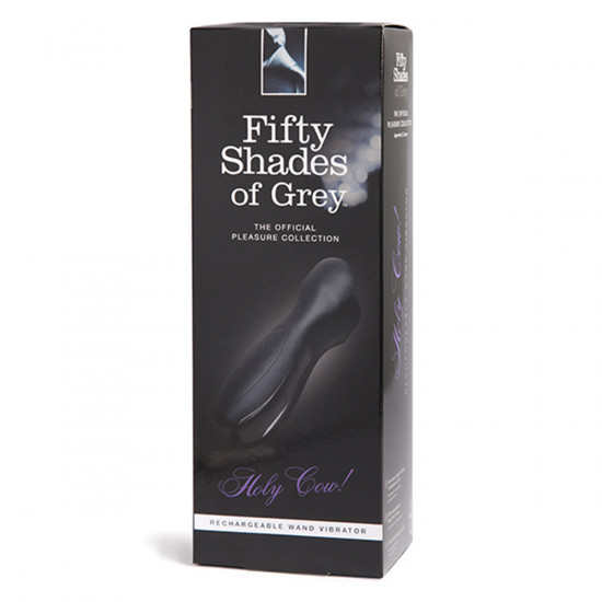 Holy Cow Wand Vibrator Zwart