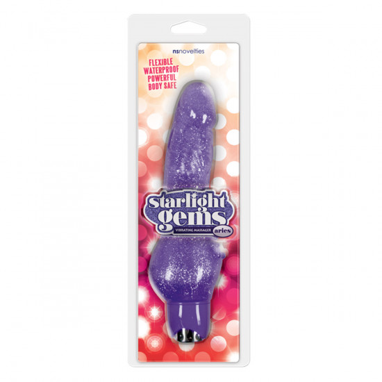 Starlight Gems Aries Vibrator Paars