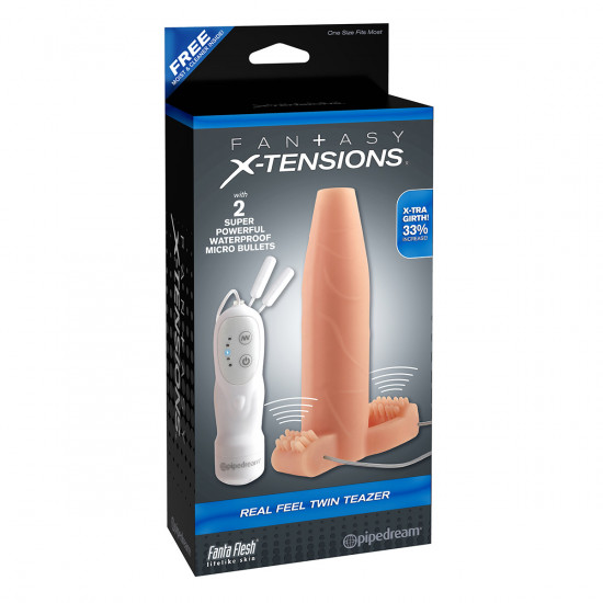 Fantasy X-tension Real Feel Twin Teazer