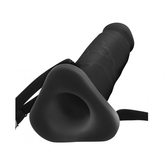 Fantasy X-tensions 10 Inch Silicone Hollow Extension Zwart