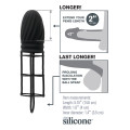 Fantasy X-tensions Silicone Gladiator Extension Zwart