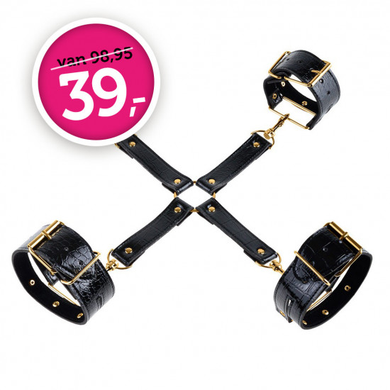 Fantasy Hogtie Enkel en Handboeien set