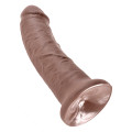 King Cock 8 Inch Dildo Bruin