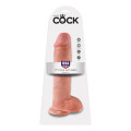 King Cock 11 Inch Cock with Balls Dildo Blank