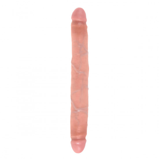 King Cock 12 Inch Slim Double Dildo Blank