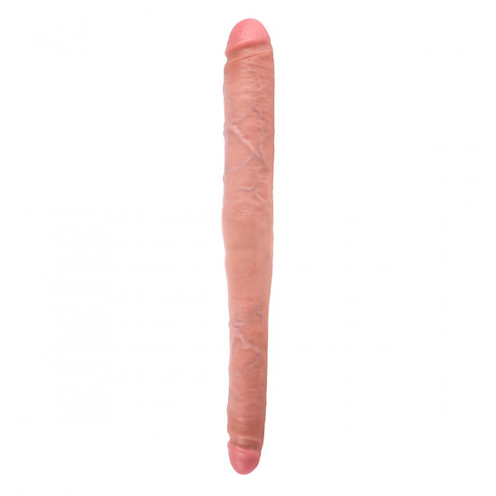 King Cock 16 Inch Tapered Double Dildo Blank