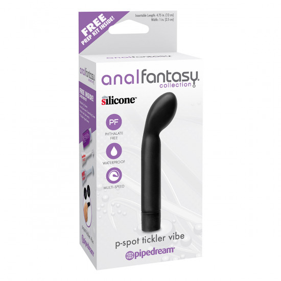Anal Fantasy P-Spot Tickler Vibe Vibrator Zwart