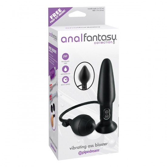 Vibrating Ass Blaster Anaal Vibrator Zwart