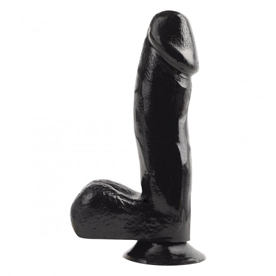 Basix Rubber Works 6,5 Inch Dong Zwart