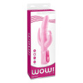 Wow Triple Ecstacy Thruster Vibrator Roze