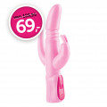Wow Triple Ecstacy Thruster Vibrator Roze