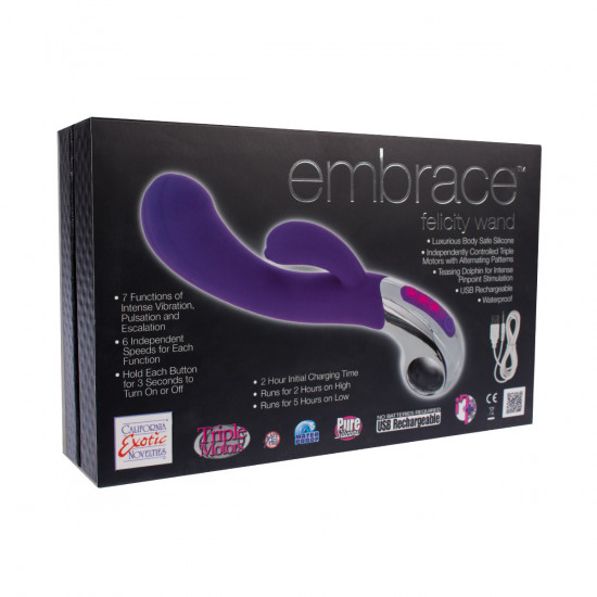 Embrace Felicity Wand Vibrator Paars