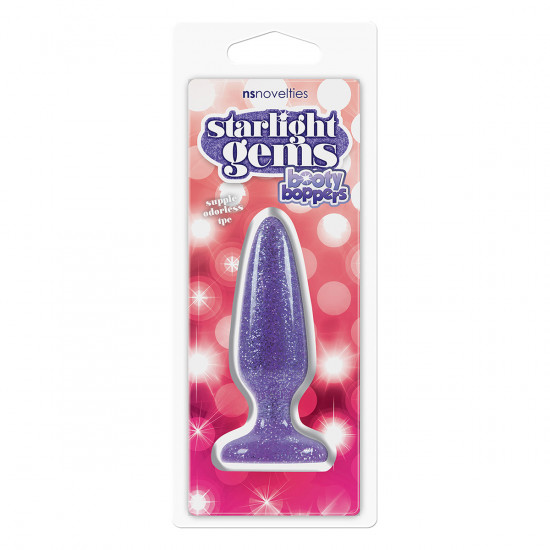 Starlight G Booty Boppers Buttplug Zwart Small