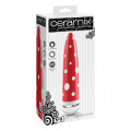 Ceramix No. 9 Keramische Staaf Vibrator Rood/Wit